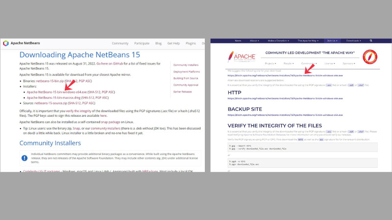 cài đặt NetBeans IDE
