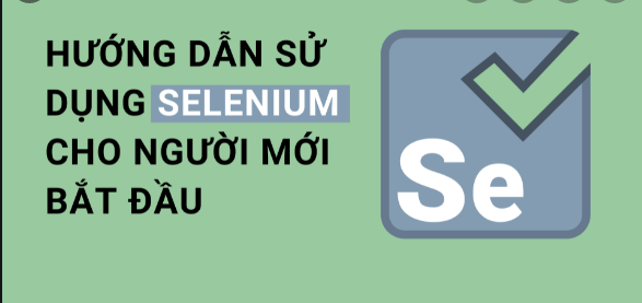 HƯỚNG DẪN SỬ DỤNG SELENIUM HƯỚNG DẪN SỬ DỤNG SELENIUM
