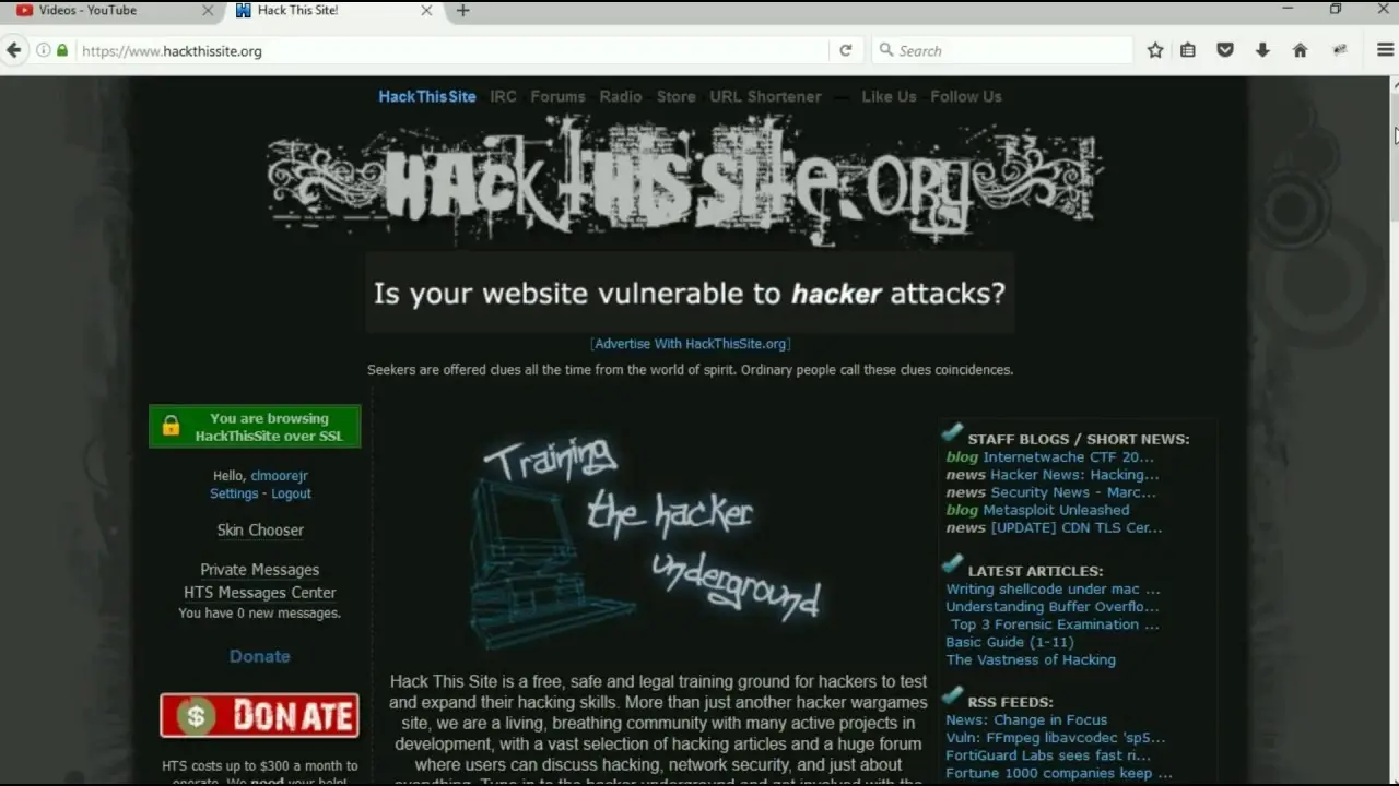 hack this site