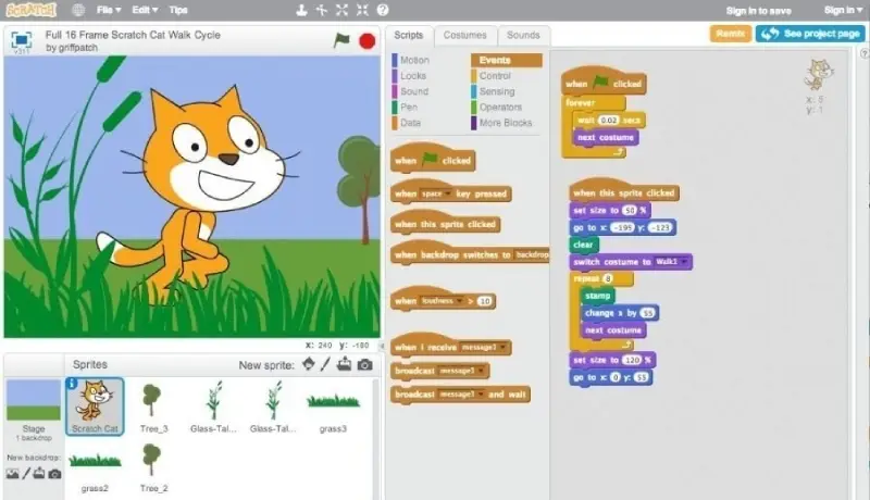 Đặc điểm của chương trình Scratch là gì?